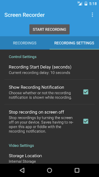 تحميل Riv Screen Recorder مشغلات الفيديو والمحررين لنظام أندرويد لقطة شاشة 3