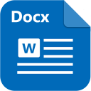 تحميل  Docx Reader - Word, Document,