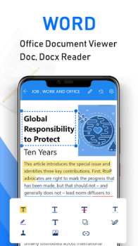 تحميل Word Office - Word Docx, Word Viewer for Android عمل لنظام أندرويد لقطة شاشة 2