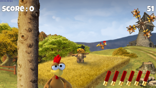 تحميل Moorhuhn - Crazy Chicken Remak ممر لنظام أندرويد لقطة شاشة 3