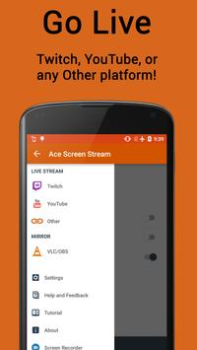 تحميل Ace Live Streaming أدوات لنظام أندرويد لقطة شاشة 2