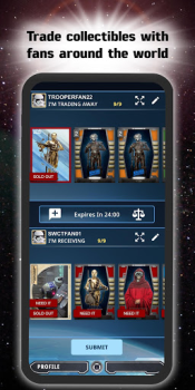 تحميل Star Wars Card Trader by Topps وسائل الترفيه لنظام أندرويد لقطة شاشة 2