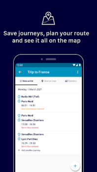 تحميل Eurail/Interrail Rail Planner الخرائط والملاحة لنظام أندرويد لقطة شاشة 4