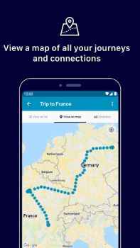 تحميل Eurail/Interrail Rail Planner الخرائط والملاحة لنظام أندرويد لقطة شاشة 7