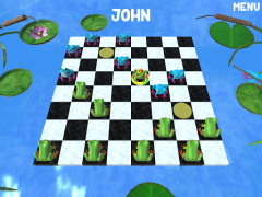 تحميل Frog Checkers ألعاب الطاولة لنظام أندرويد لقطة شاشة 4