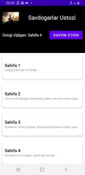 تحميل Savdogarlar Ustozi اعمال لنظام أندرويد لقطة شاشة 5