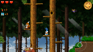 تحميل Beeny Rabbit Adventure Platformer World ممر لنظام أندرويد لقطة شاشة 2