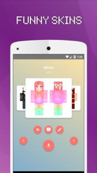 تحميل Girls Skins for Minecraft PE أدوات لنظام أندرويد لقطة شاشة 5