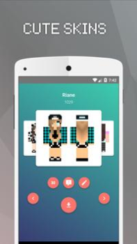تحميل Girls Skins for Minecraft PE أدوات لنظام أندرويد لقطة شاشة 7