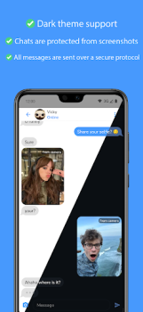 تحميل HustChat anonymous no login التعارف لنظام أندرويد لقطة شاشة 2