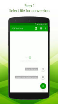 تحميل PDF to Excel - PDF File Conver عمل لنظام أندرويد لقطة شاشة 2