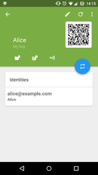 تحميل OpenKeychain: Easy PGP الاتصالات لنظام أندرويد لقطة شاشة 4