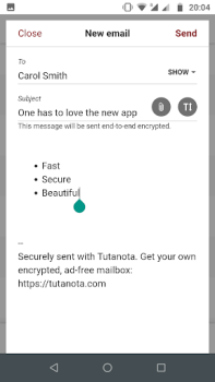 تحميل Private Encrypted Email Tuta الاتصالات لنظام أندرويد لقطة شاشة 2
