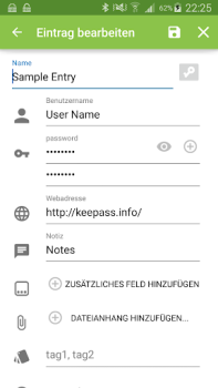 Keepass2Android Password Safe