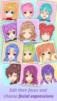 تحميل Anime Avatar Maker - Character Creator وسائل الترفيه لنظام أندرويد لقطة شاشة 4