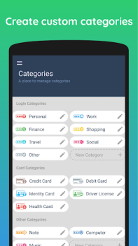 تحميل One Key: password manager عمل لنظام أندرويد لقطة شاشة 2