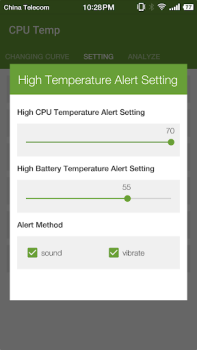 تحميل Cpu Temperature - Cpu, Memory, أدوات لنظام أندرويد لقطة شاشة 5