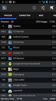 تحميل OS Monitor أدوات لنظام أندرويد لقطة شاشة 2