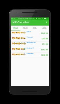 تحميل Custom Font Installer For MIUI أدوات لنظام أندرويد لقطة شاشة 2