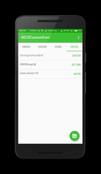 تحميل Custom Font Installer For MIUI أدوات لنظام أندرويد لقطة شاشة 4