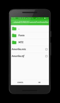 تحميل Custom Font Installer For MIUI أدوات لنظام أندرويد لقطة شاشة 6