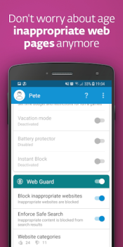 تحميل ESET Parental Control الأمومة والطفولة لنظام أندرويد لقطة شاشة 4