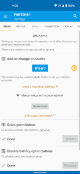 FairEmail, privacy aware email