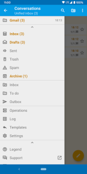 FairEmail, privacy aware email