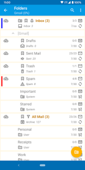 FairEmail, privacy aware email