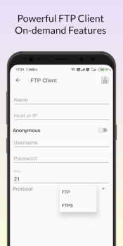 تحميل FTP Tool - Fast FTP Server أدوات لنظام أندرويد لقطة شاشة 3