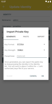 تحميل JuiceSSH - SSH Client الاتصالات لنظام أندرويد لقطة شاشة 6