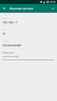 تحميل SSH Client - Far Commander الاتصالات لنظام أندرويد لقطة شاشة 7