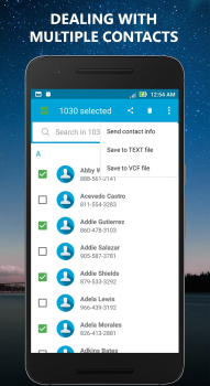 تحميل Simple contacts أدوات لنظام أندرويد لقطة شاشة 6