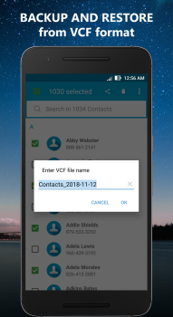 تحميل Simple contacts أدوات لنظام أندرويد لقطة شاشة 7