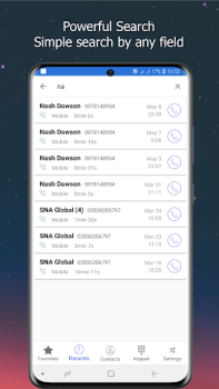 تحميل Phone Dialer: Contacts & Calls أدوات لنظام أندرويد لقطة شاشة 3