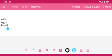 تحميل Text Editor عمل لنظام أندرويد لقطة شاشة 2