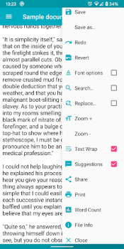 تحميل Text Editor عمل لنظام أندرويد لقطة شاشة 3