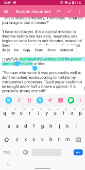 تحميل Text Editor عمل لنظام أندرويد لقطة شاشة 4
