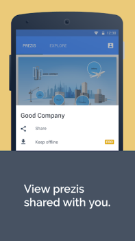 تحميل Prezi Viewer عمل لنظام أندرويد لقطة شاشة 3