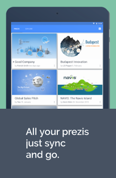 تحميل Prezi Viewer عمل لنظام أندرويد لقطة شاشة 6