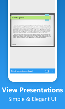 تحميل PPT Reader - View PPTX Slides أدوات لنظام أندرويد لقطة شاشة 2
