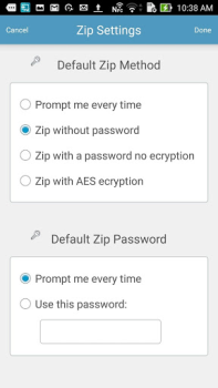 تحميل iZip - Zip Unzip Tool أدوات لنظام أندرويد لقطة شاشة 3