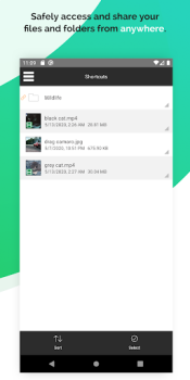تحميل SugarSync عمل لنظام أندرويد لقطة شاشة 3