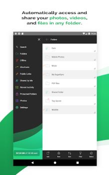 تحميل SugarSync عمل لنظام أندرويد لقطة شاشة 5