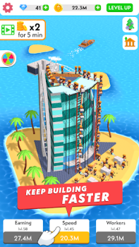 تحميل Idle Construction 3D الاستراتيجيات لنظام أندرويد لقطة شاشة 2