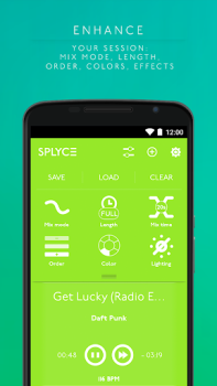 Splyce music player & automix