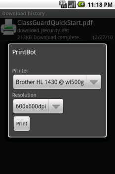 تحميل PrintBot عمل لنظام أندرويد لقطة شاشة 4