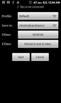 تحميل Video Converter Android مشغلات الفيديو والمحررين لنظام أندرويد لقطة شاشة 2