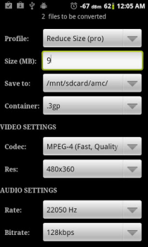 تحميل Video Converter Android مشغلات الفيديو والمحررين لنظام أندرويد لقطة شاشة 6