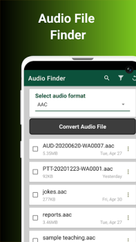 تحميل Audio Converter To Any Format الموسيقى والصوت لنظام أندرويد لقطة شاشة 4